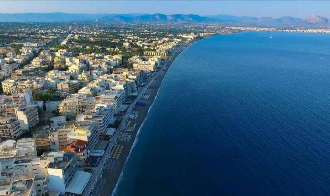 Λουτράκι Κέντρο Apartment Exterior foto